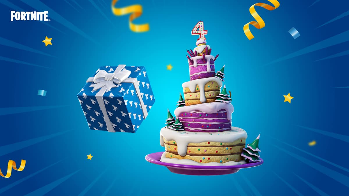 Fortnite Battle Royale 4th Birthday