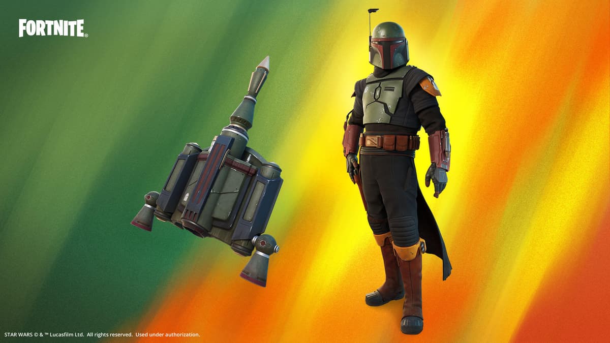 Fortnite Boba Fett Z 6 Jetpack Back Bling