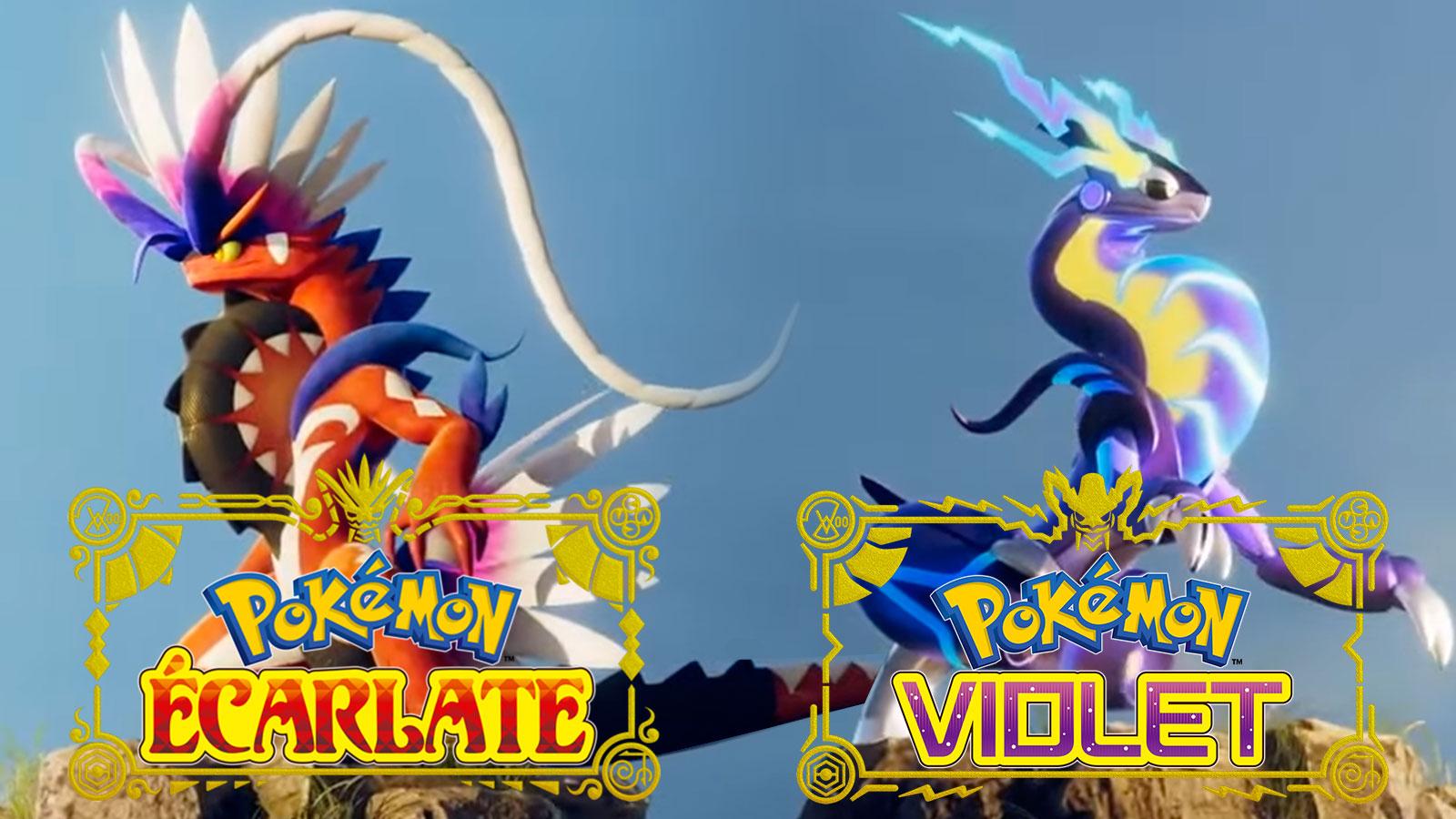 Pokemon Ecarlate et VIolet : Focus sur les légendaires de la neuvième  génération ! - Millenium