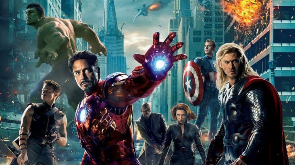 marvel avengers affiche film