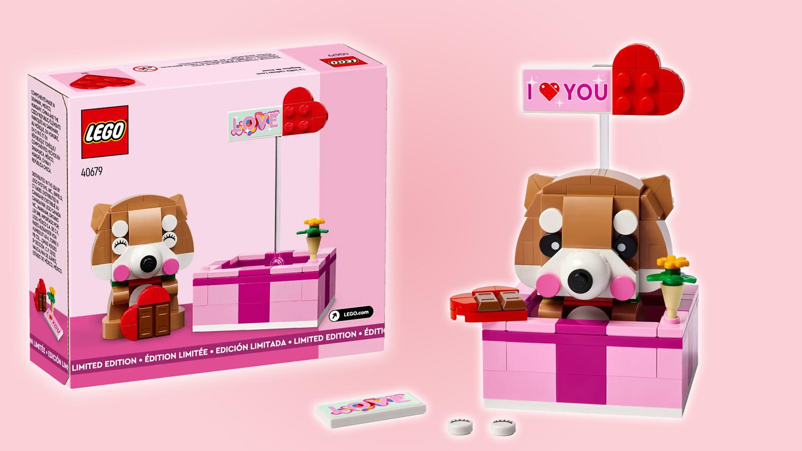 La Boîte cadeau cœur LEGO : l'offre Saint-Valentin sera disponible