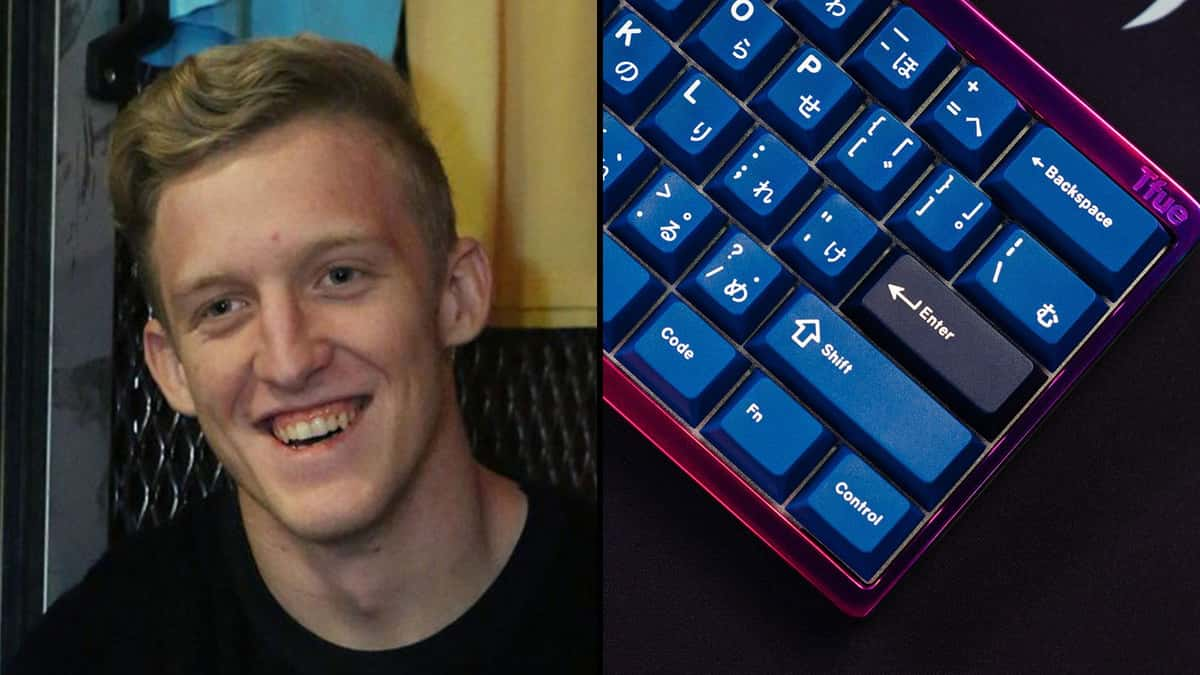 Tfue dévoile son nouveau clavier TaehaTypes à 3500 dollars