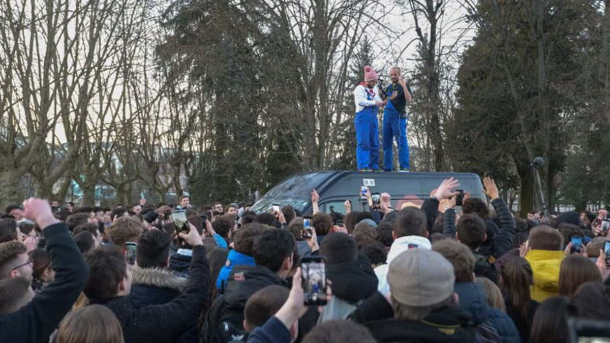 Mcfly et Carlito se sont rendus à Épinal