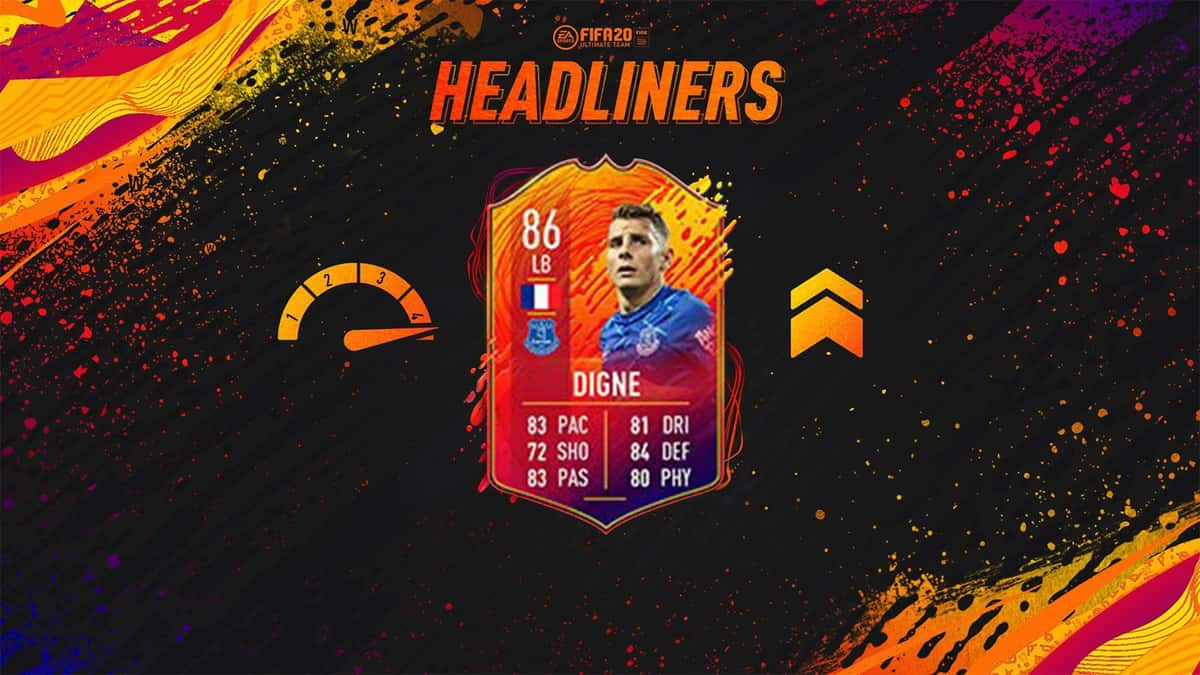 Lucas Digne, l'un des joueurs sélectionnés pour FIFA Headliners