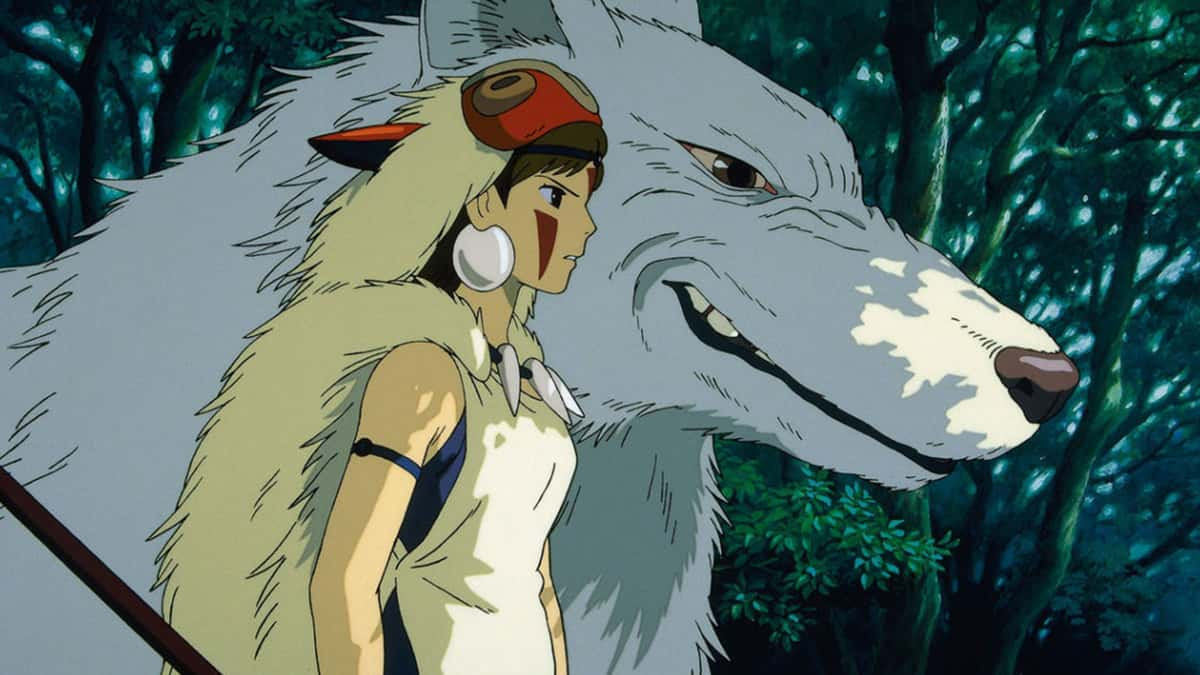 Extrait de Princesse Mononoké, de Miyazaki