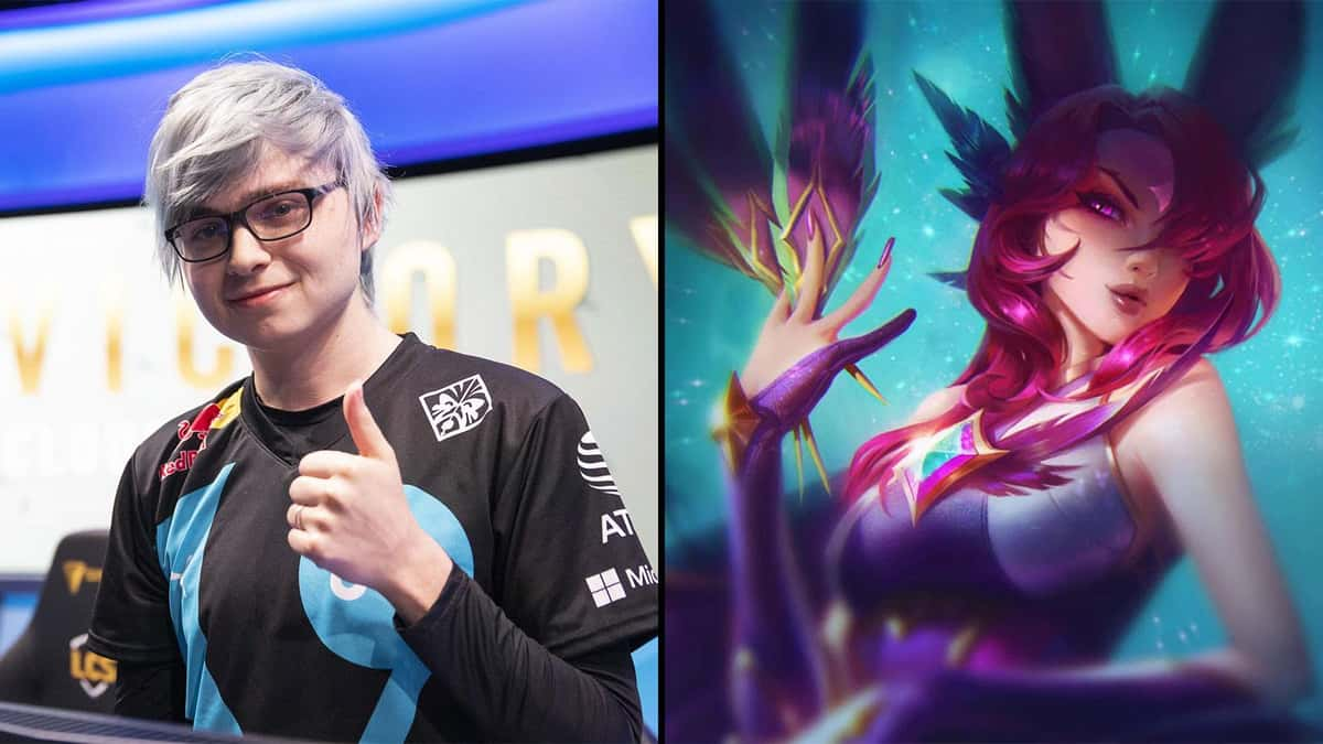 Sneaky, ancien carry AD de C9 et Xayah, personnage de League of Legends