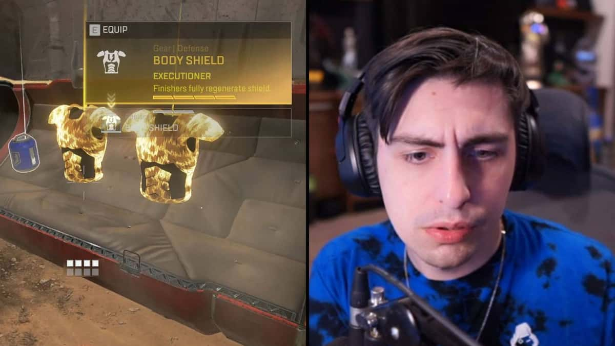 Bouclier en or Apex Legends Shroud