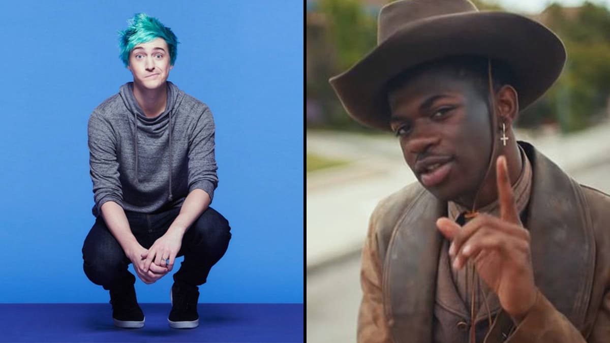 Le streamer Ninja et le chanteur Lil Nas X