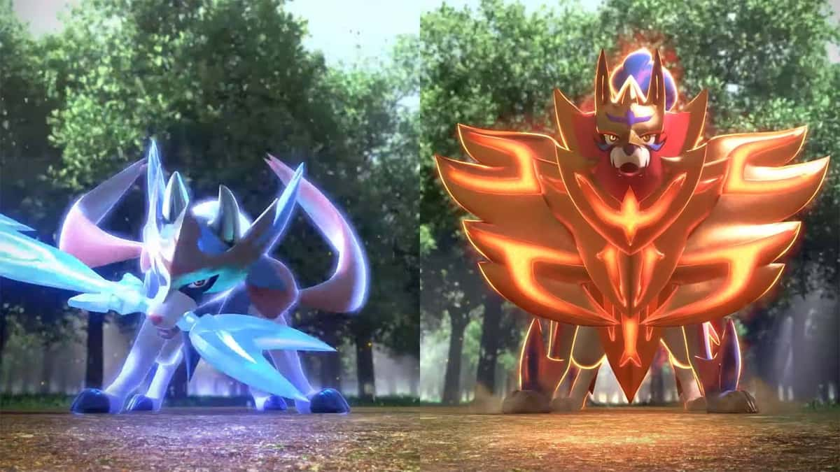 Sacian et Zamazenta, les Pokémon légendaires d'Épée et Bouclier