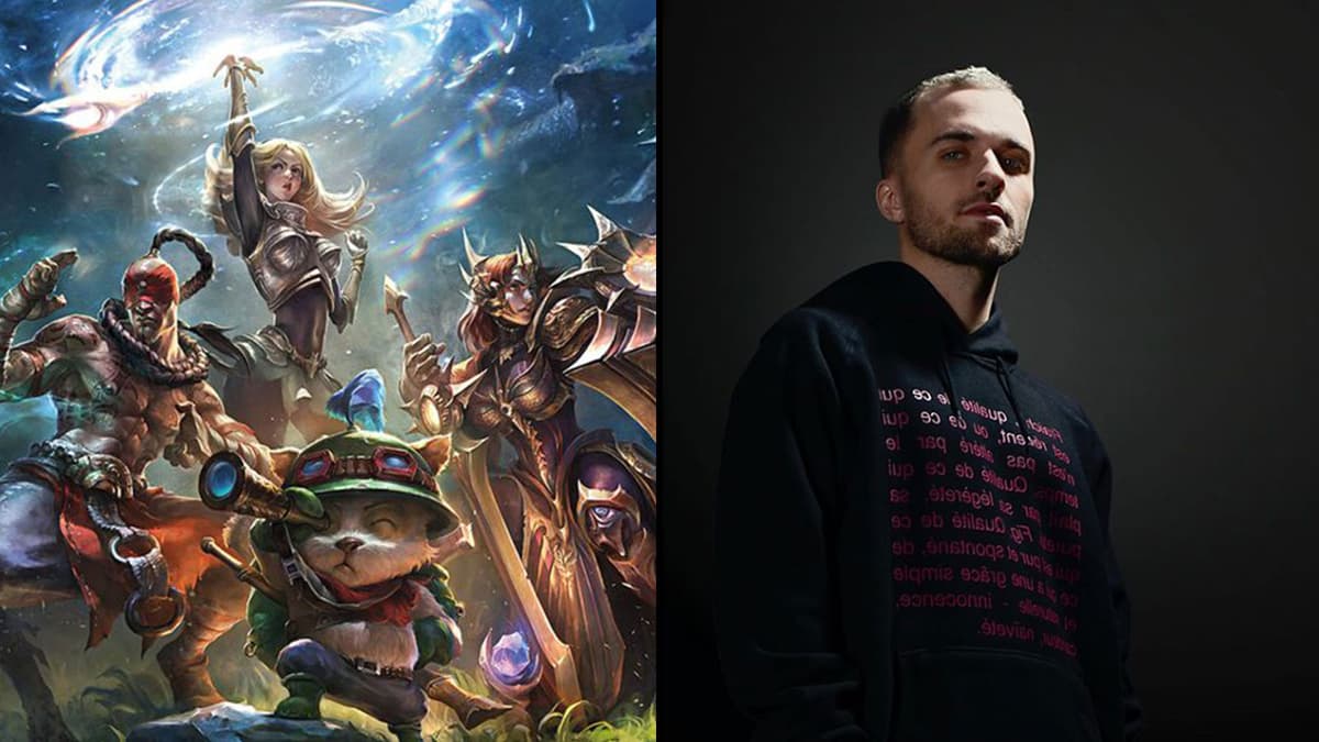 Squeezie s'est remis à League of Legends