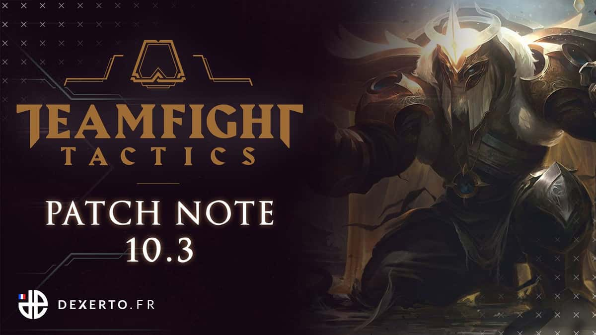 Patch note 10.3 de TFT, mise en avant de Yorick