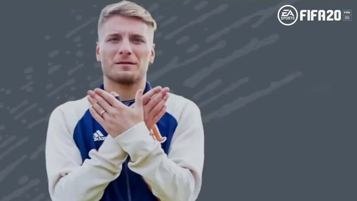 Equipe clash d'équipes de Ciro Immobile sur FIFA 20