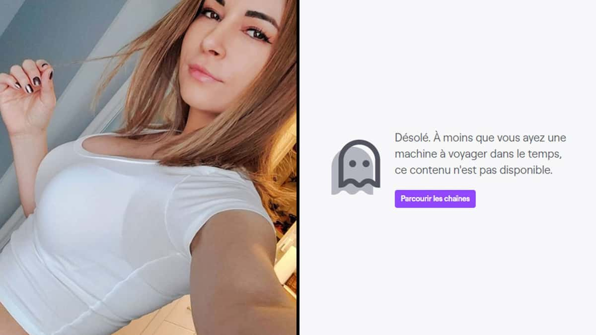 Alinity a réclamé un prolongement de son ban sur Twitch