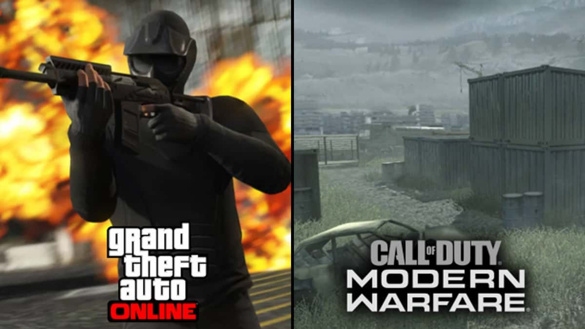 Carte Shipment de Modern Warfare sur GTA 5 Online