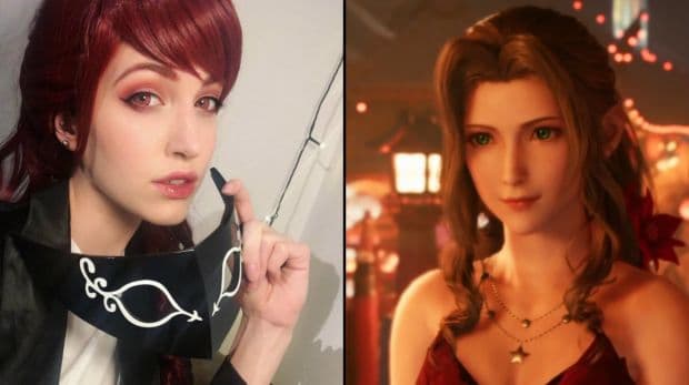 Elle a impresisoné les fans de FF7 Remake avec son cosplay d'Aerith