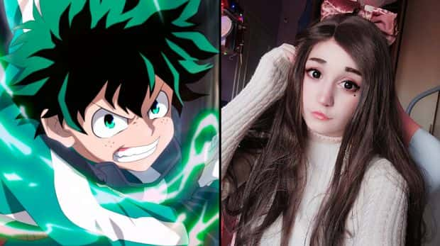 Cette cosplayeuse a séduit les fans de MHA avec son cosplay de Deku