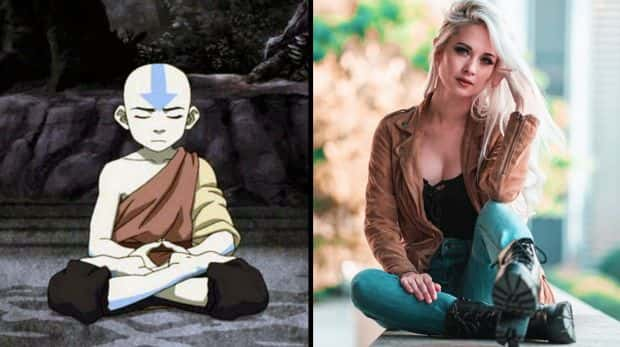 Aang Avatar le dernier maître de l'air | @hendoart