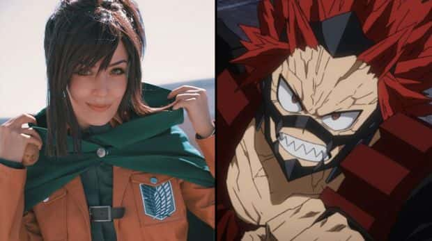 Cette version féminine de Red Riot a impressionné de nombreux fans de My Hero Academia