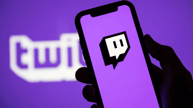 Twitch logo appli mobile