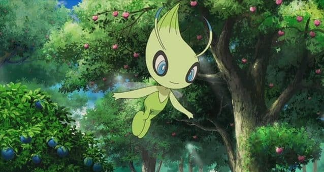 Celebi dessin animé Pokémon Bulbapedia