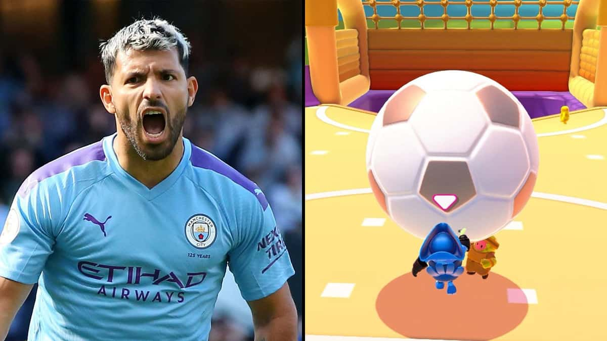 Sergio Aguero sur Fall Guys