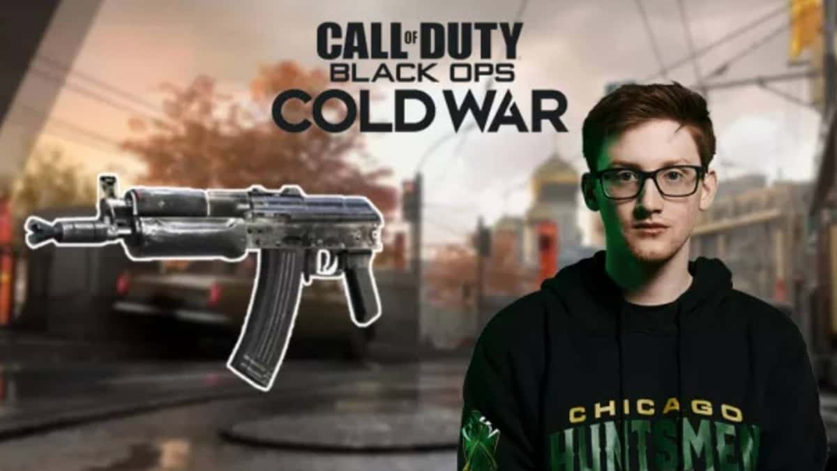 La classe de l'AK-74u sur Black Ops Cold War de Scump