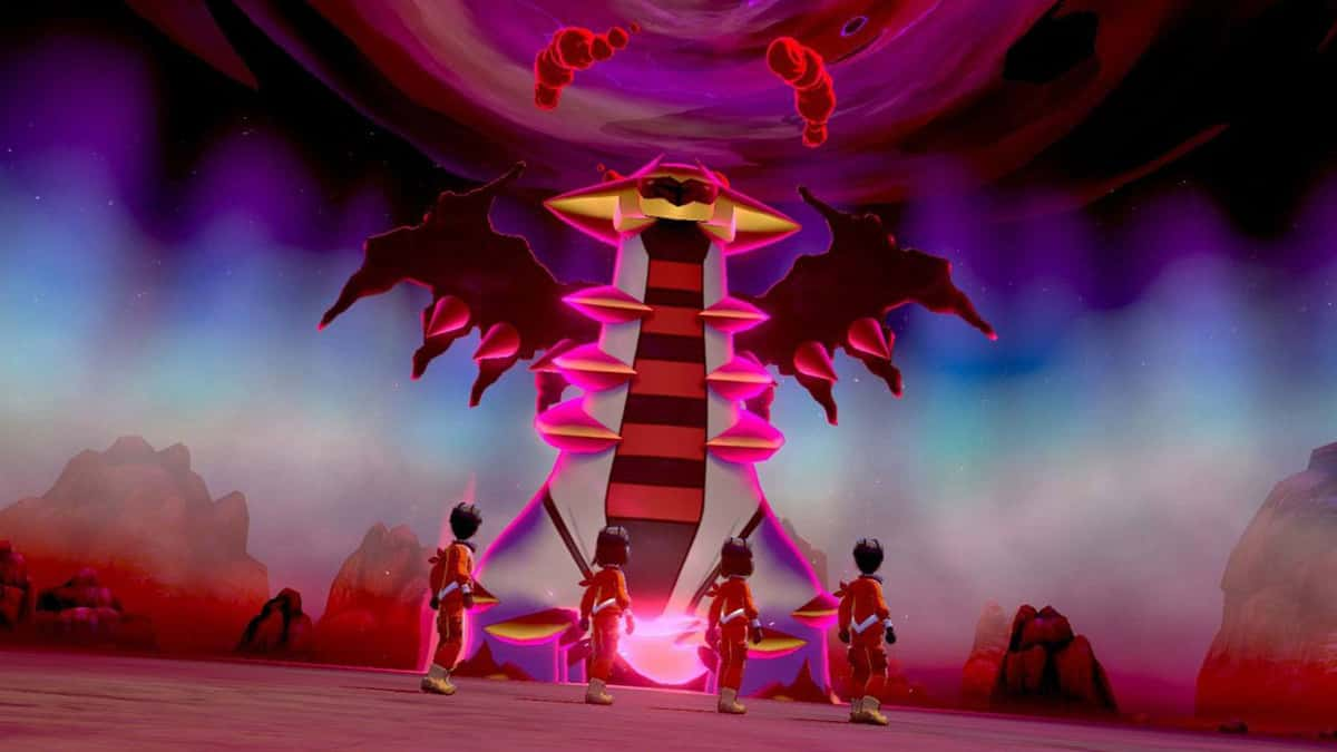 Pokémon Giratina expédition dynamax épée bouclier crown toundra