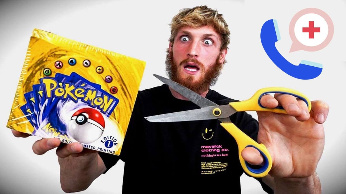 Logan Paul booster Pokémon