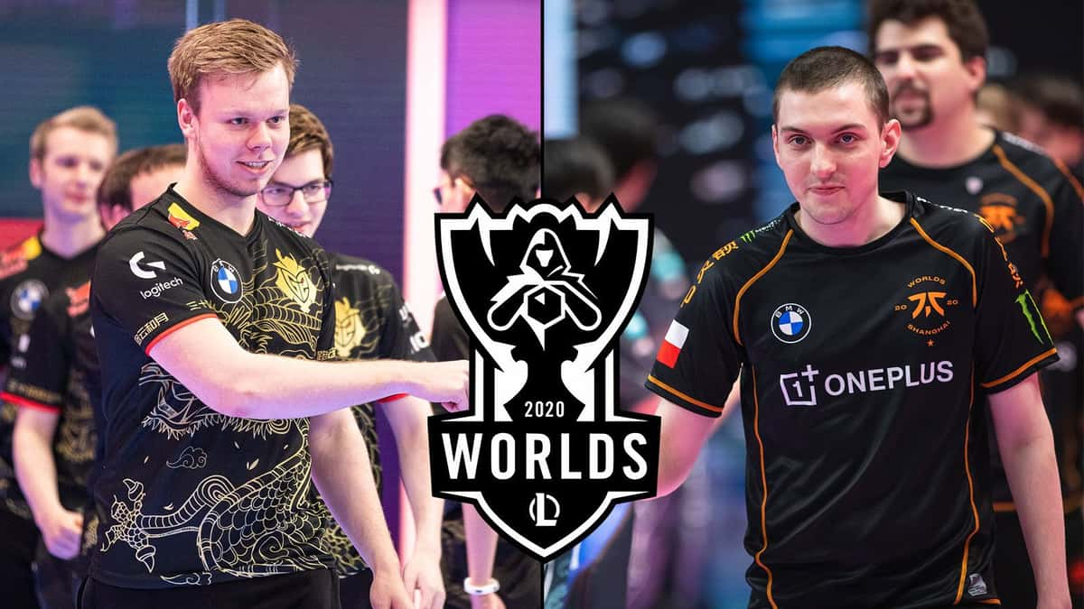 Fnatic et G2 aux Worlds 2020