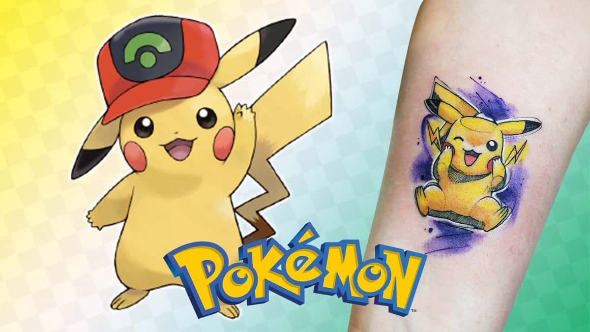 Tatouage Pikachu | Les meilleurs tatouages pokémon