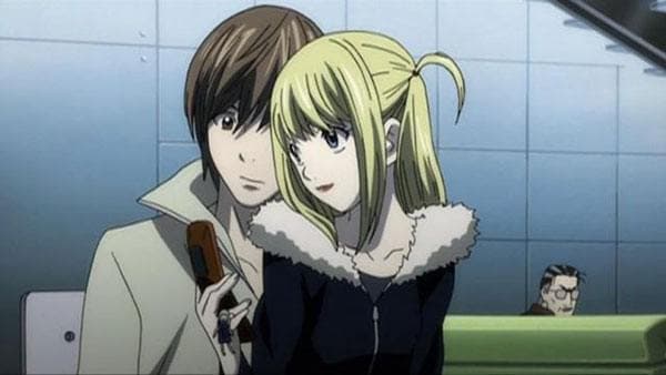 Misa Amane et Light dans Death Note