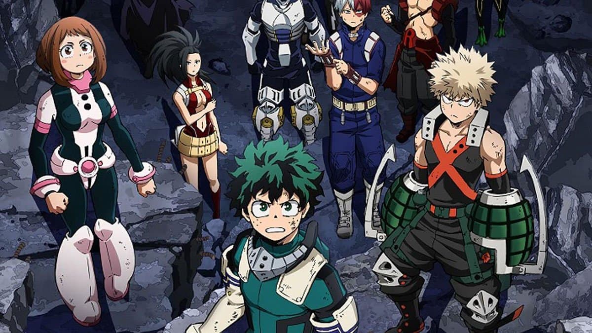 Les personnages de My Hero Academia