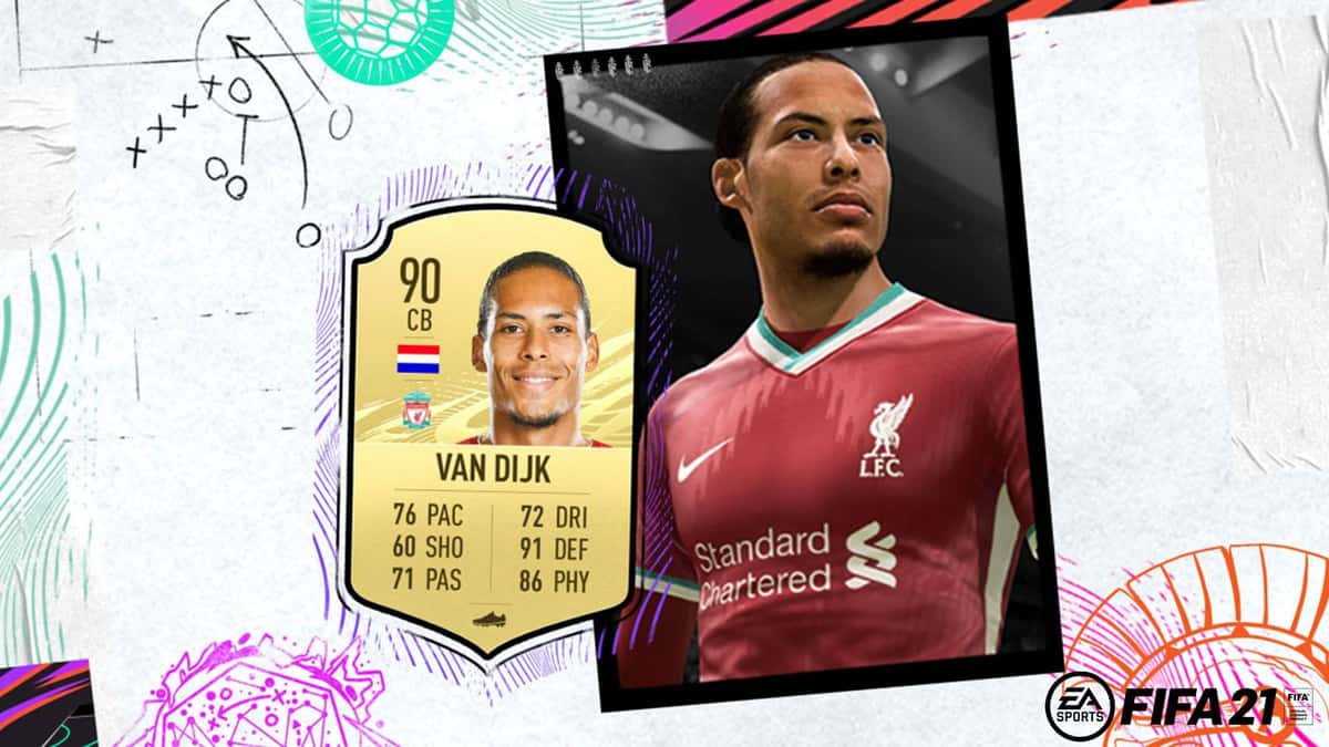 Virgil Van Dijk dans FIFA 21