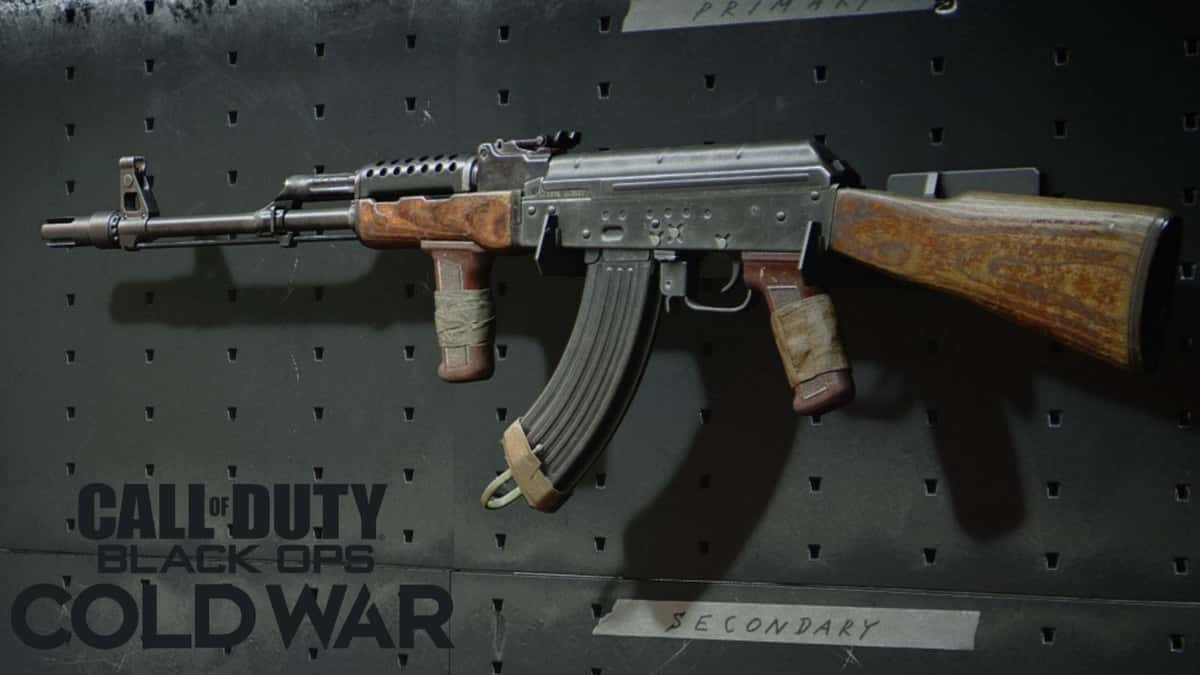 BOCW AK-47 recul négatif Treyarch