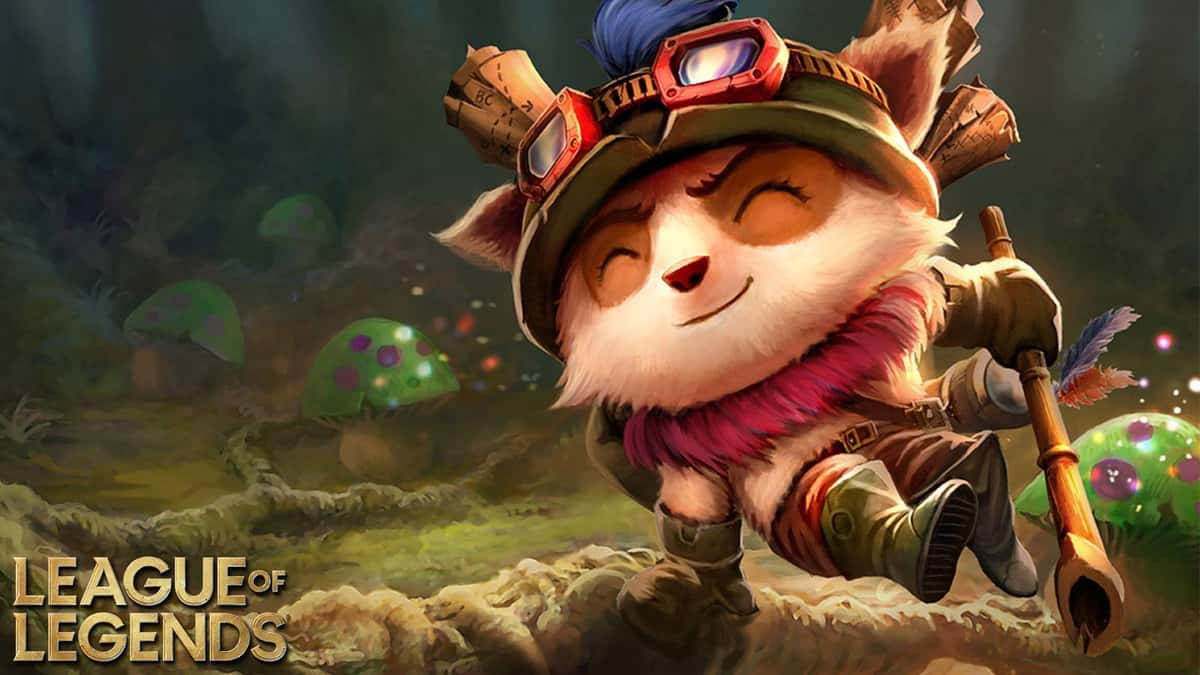 Le champion Teemo de League of Legends