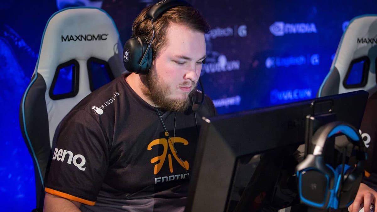 Le joueur CS:GO de Fnatic Flusha