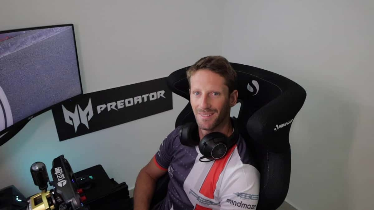 Romain Grosjean a récemment du faire face à une certaine toxicité sur son chat