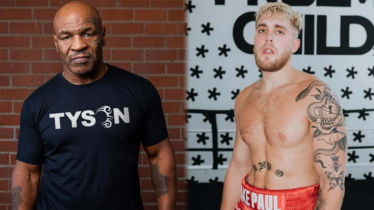 Mike Tyson et Jake Paul