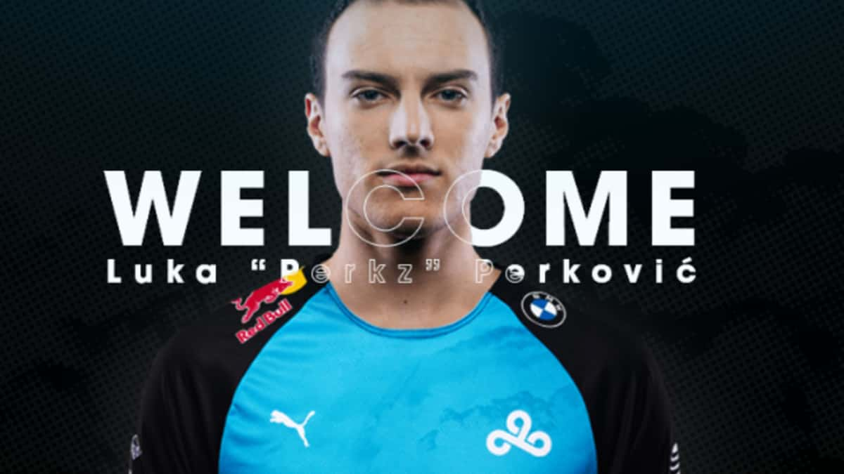 Perkz vient officiellement de signer avec Cloud9