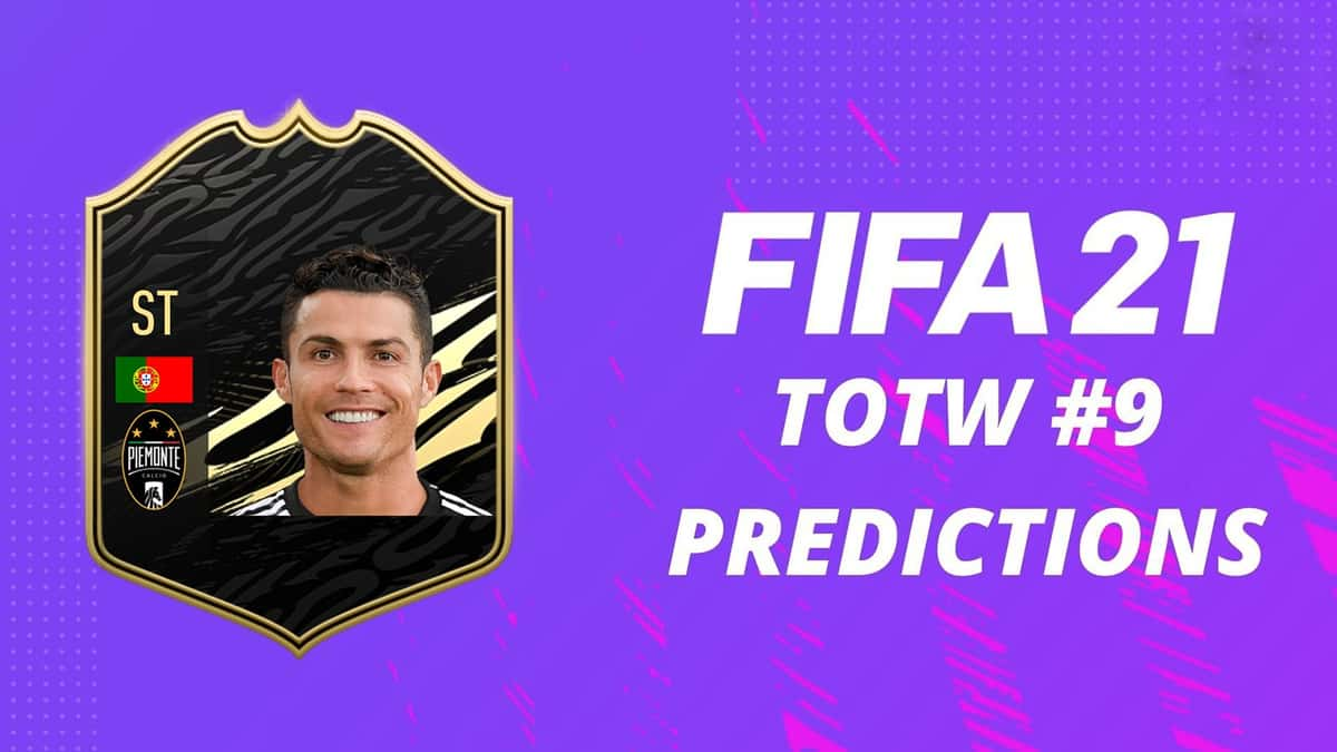 Prédictions TOTW 9 FIFA 21