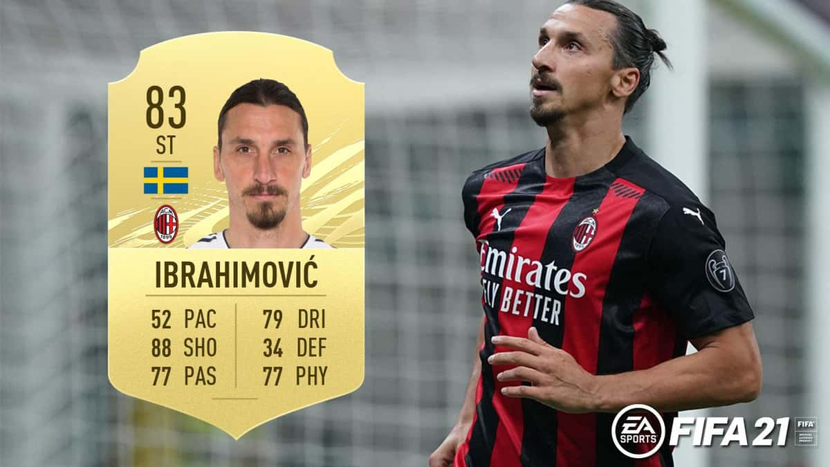 Zlatan Ibrahimovic dans FIFA 21