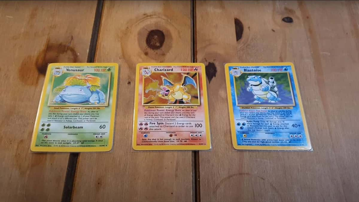 cartes Pokémon Florizarre Dracaufeu Tortank YouTube : PokeMans Alex