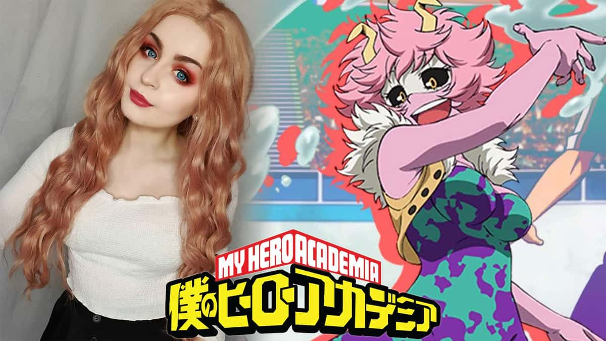 Cosplay Mina Ashido MHA