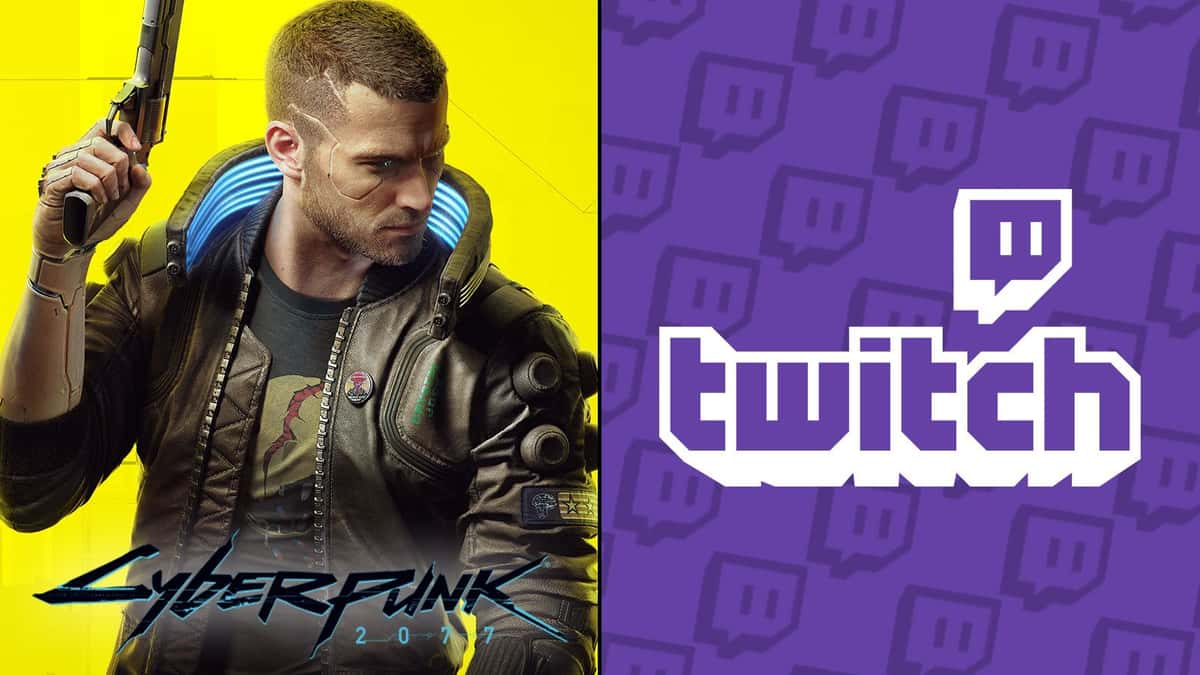 Cyberpunk 2077 sur Twitch