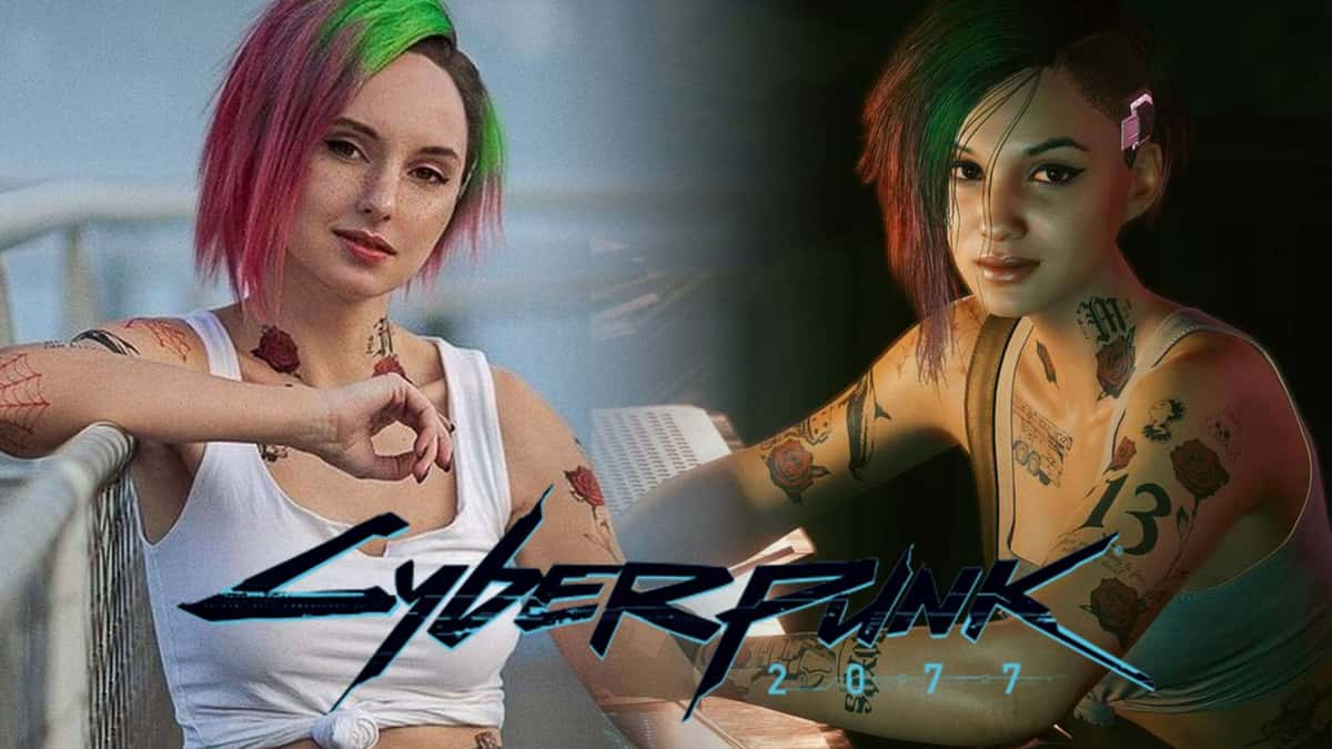 Cosplay de Judy dans Cyberpunk 2077