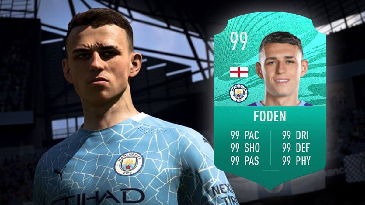 Phil Foden sur FIFA 21