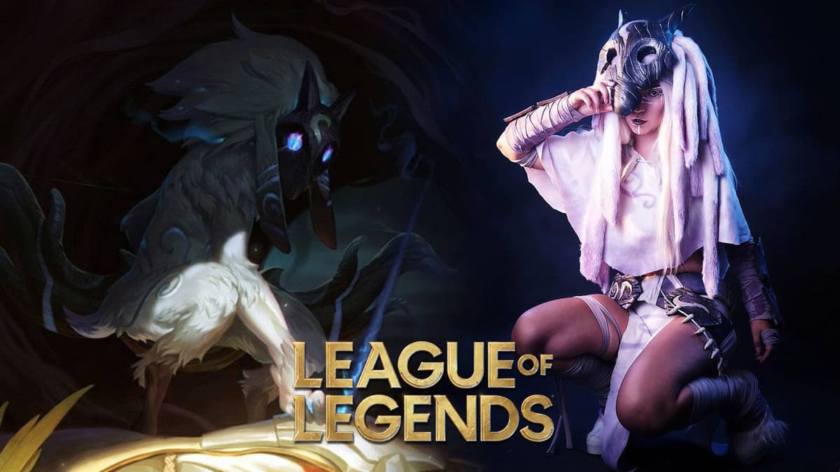 Cosplay de Kindred dans LoL