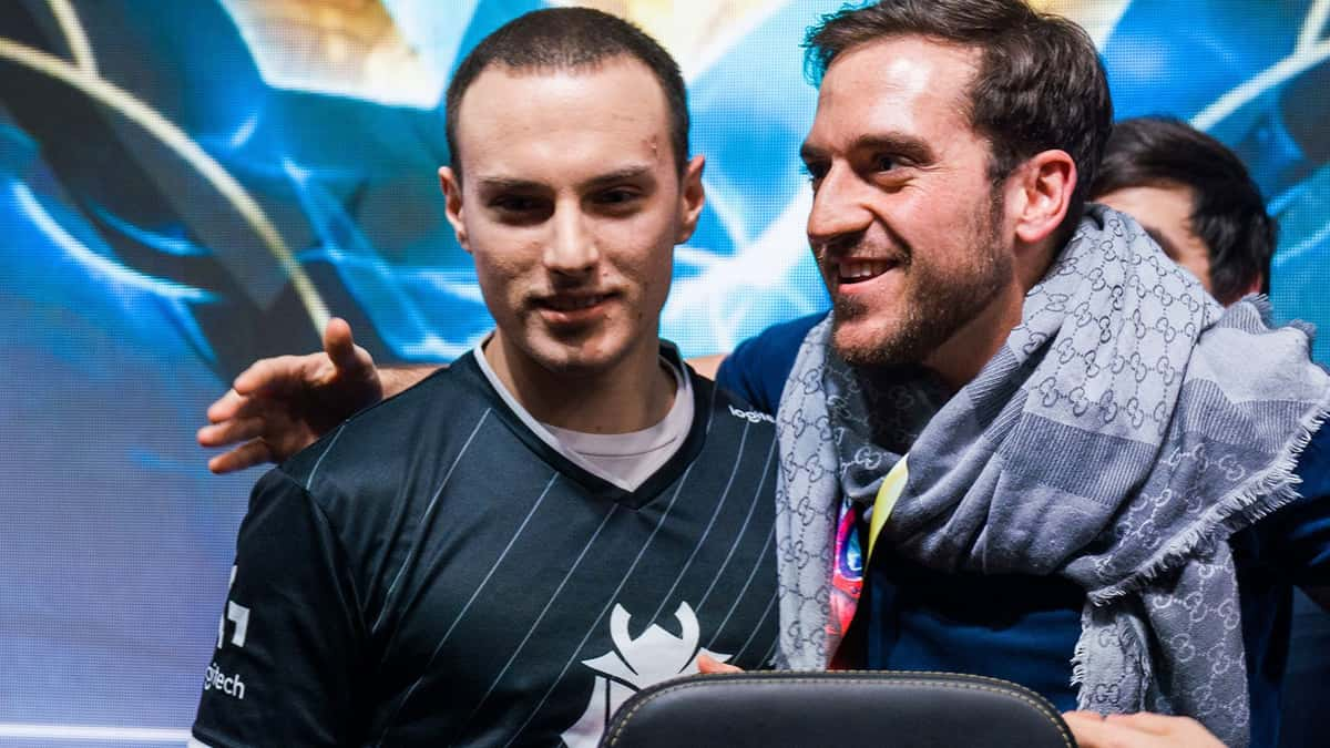 G2 Perkz et Carlos ocelote