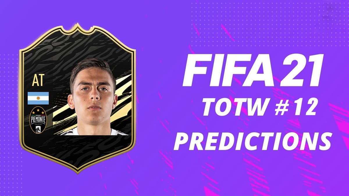 Prédictions TOTW 12 FIFA 21