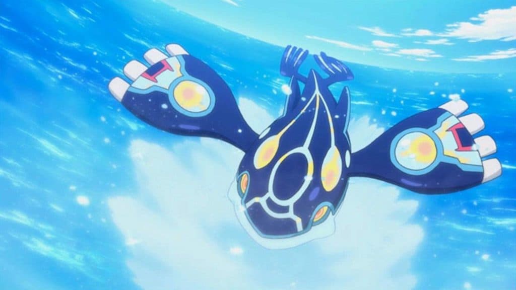 Les 10 meilleurs Pokémon légendaires de tous les temps Kyogre